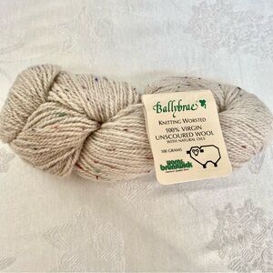 Ballybrae Knitting Worsted 100% Virgin Unscoured Wool w/natural oils 100g